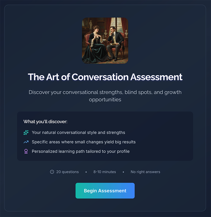 Conversation Skills Assessment